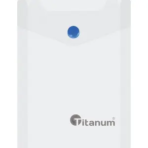Envelope folder Titanum A6 vertical transparent — for A6 documents