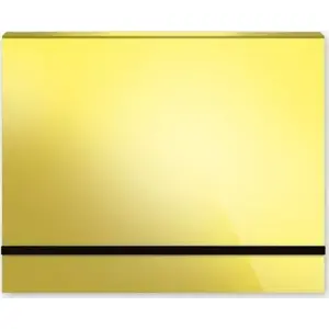 School folder A4 Tadeo Trading Trend TT7993 with elastic closure, light yellow