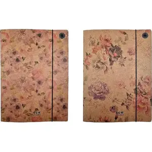 Document folder Ziemia Obiecana Teczka A4 with elastic band Misty Flowers (10 pcs)