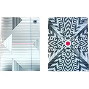 Folder with elastic closure Ziemia Obiecana Pattern One A4, pack of 10