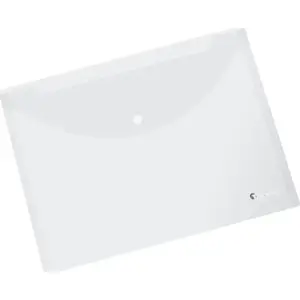 Envelope Folder A4 transparent, Titanum model 397906, reusable document sleeve
