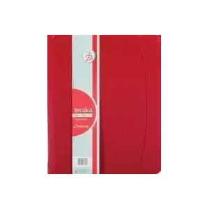 Document Wallet Antra Teczka A4 708 Red — A4 document wallet, single-pocket, red