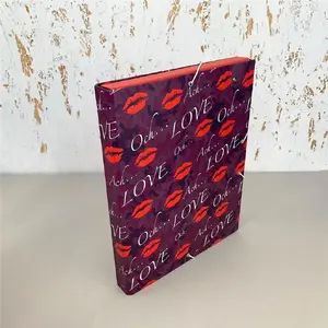Folder with elastic closure Bee-bee Teczka Box A4 Moderno Camouflage Love – A4 document folder