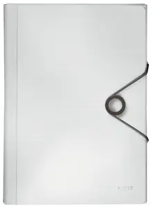 Project file folder LEITZ Solid PP A4 polypropylene white 30 mm spine