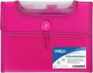 Folder / Document Wallet PILOT STRIGO A5 with dividers V-file pink