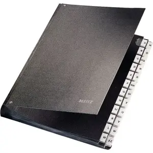 Document folder with signature panel LEITZ 10K229C A4 desk index organiser