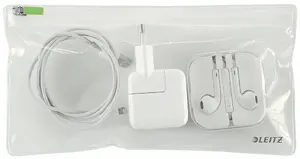 Document pouch LEITZ Traveller Zip Pocket S Complete, PVC, 232×122×1 mm