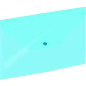 Document wallet Eagle A4 with snap fastener blue