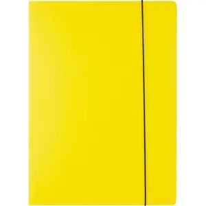 Document folder with elastic D.Rect A4 yellow — D.Rect 349204