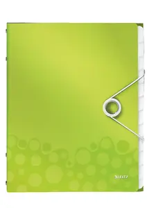 Folder ESSELTE Leitz WOW Polypropylene (PP) Green Metallic A4, 265×320 mm, 410 g