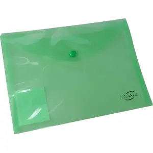 Envelope Folder Titanum TK5TGR A5 — document sleeve for A5 sheets, plastic material
