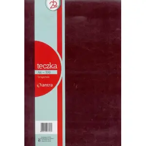Folder / Portfolio Antra Teczka A4 708 Brown – A4 document holder, model 233366