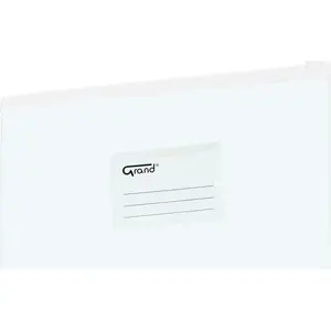 Document folder with zipper Anna Zaradna A5 — slim zipped portfolio for A5 documents