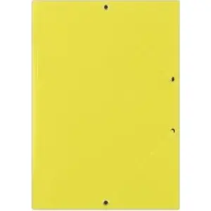Folder with elastic band Donau Teczka FEP11G yellow — Donau document folder with closure