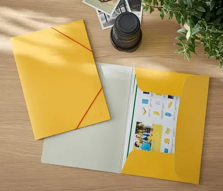 LEITZ Cosy Card 3-Flap Folder Soft Touch A4 Photo 2