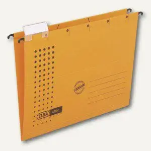 Hanging A4 suspension file Elba Chic Vertc, yellow (model E85740GB)