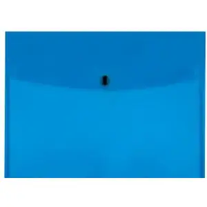 Envelope folder A4 Biurfol BF5376, blue, document sleeve for A4 papers