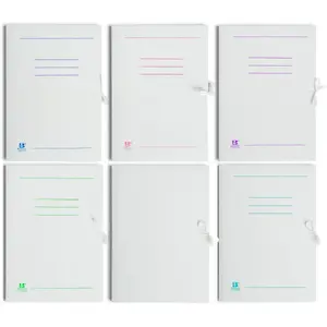Folder binder Barbara A4 300 g/m² cardboard, tied closure, pack of 50