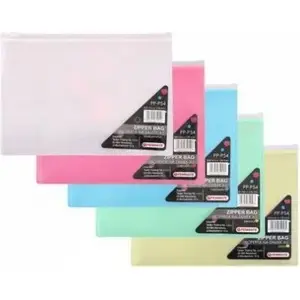 Penmate A5 zip envelope (clear) – Penmate model 238115, transparent PP sleeve