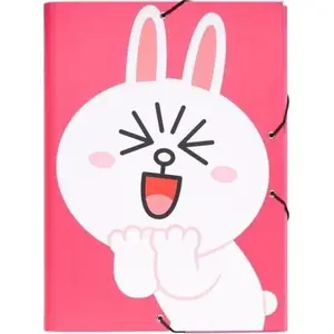 Storage Folder Line Friends document folder 24 x 34 cm, universal, Line Friends