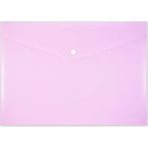 Envelope with snap closure Penmate PP-113 A4 pastel pink
