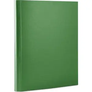 Document wallet with flap Office Products A4, PP, 4 cm spine, 3 compartments, green