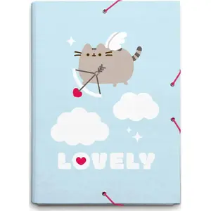 Document folder Pusheen Pusheen - storage folder from Purrfect Love collection, 24.5 x 34 cm