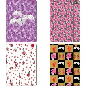 Folder with Elastic Closure Bee-bee Teczka A4 Flowers TFLA4 — A4 document folder