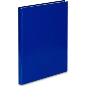 Document folder VauPe A4 Miniclip 321/03 — blue, A4 size, clip closure