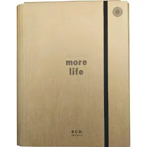 Folder with elastic closure Ziemia Obiecana Teczka A4 wing-style Eco Friendly MIX