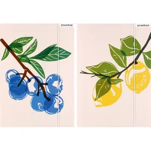 Document folder TEKA Teczka z gumką A4 Fruits – A4 size, elastic closure, decorative print