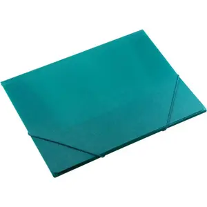 Folder with elastic band Titanum TG4TU A4 turquoise — document folder for A4 papers