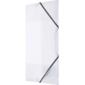 Document Folder TEKA Teczka A4 PP with Elastic Corner, Transparent