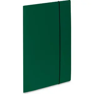 File folder with elastic closure Vaupe A4 20 mm green