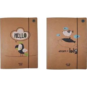 Folder A4 with elastic closure Ziemia Obiecana Teczka A4 z gumką Eko Kids (10 pcs)