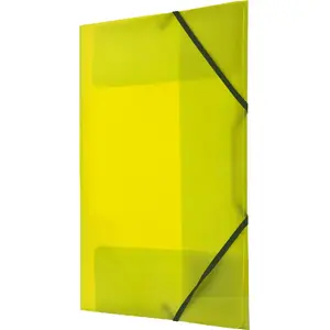 Document folder Tetis Teczka A4 with elastic corner, yellow