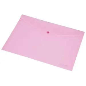 Document wallet Panta Plast Focus A6 — transparent envelope folder for papers