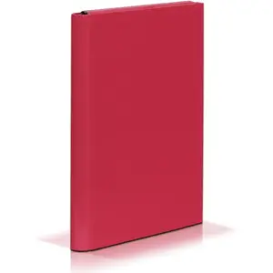 VauPe folder with hook-and-loop fastener A4 pink, model 340/11