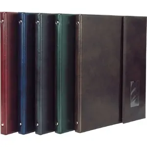 Folder Biurfol Julia A4, black — document holder for A4 papers