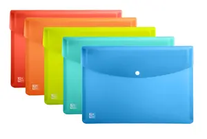 File folder Oxford Urban A5, polypropylene (PP), translucent, 250×180 mm, assorted colours
