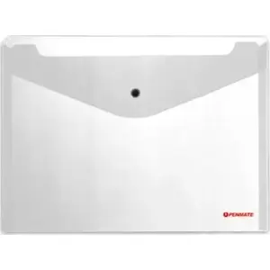 Envelope with Snap Closure Penmate A5 transparent (model 315701)