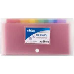Organizer mini Strigo transparent, PP document sleeve DL, model 299353
