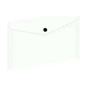 Envelope with snap closure Grand A4 white — model 198294