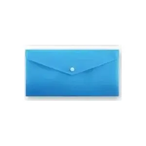 Envelope with snap closure Penmate PP-115 B6/DL blue