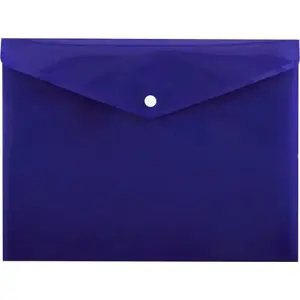 Document envelope Penmate A4 with snap closure, purple (model PP-113)