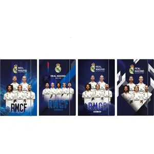 Folder with Elastic Astra A4 Real Madrid – document holder for A4 sheets, single compartment