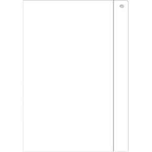 Folder with elastic band INTERDRUK A4 white, pack of 10