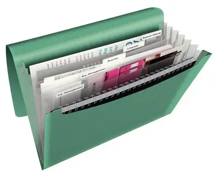 Expanding Concertina File ESSELTE Colour'Breeze 330×25×60 Photo 2