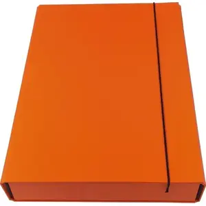 Ziemia Obiecana Teczka box with elastic closure, brand Ziemia Obiecana, model 508500, orange