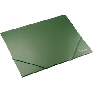 Document Folder TEKA Teczka A4 with Elastic Closure, Green Matte